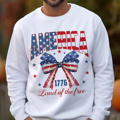 Petthouse | America Land Of The Free Shirt, Womens July 4 Patriotic, Memorial Day