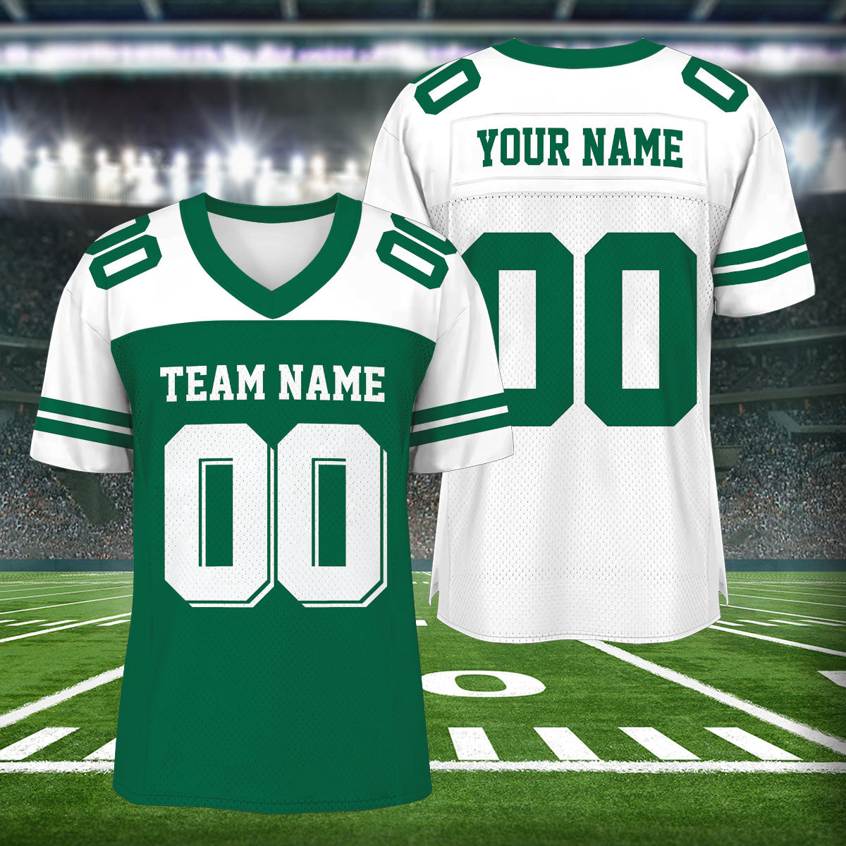 Petthouse | Personalized Football Jersey, Custom Team Name And Number, Game Day Sports Jersey, Football Team Jersey Shirt