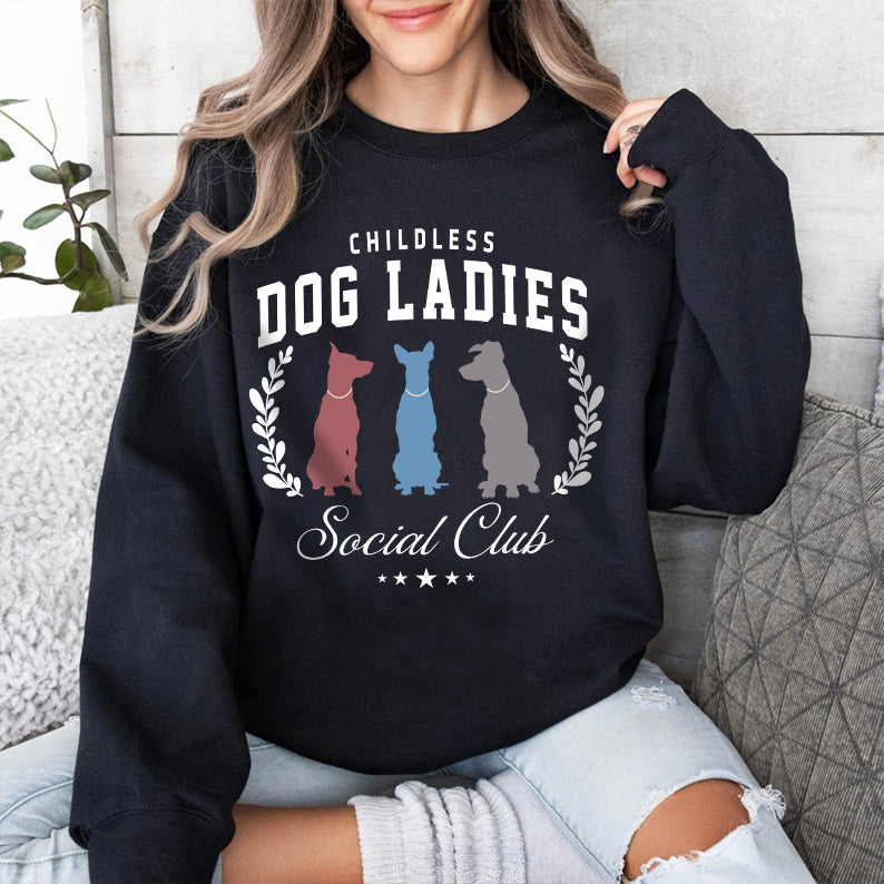 Petthouse | Childless Dog Lady Shirt, Womens Power 20224 Shirt, Girl Power, Childless Dog Ladies