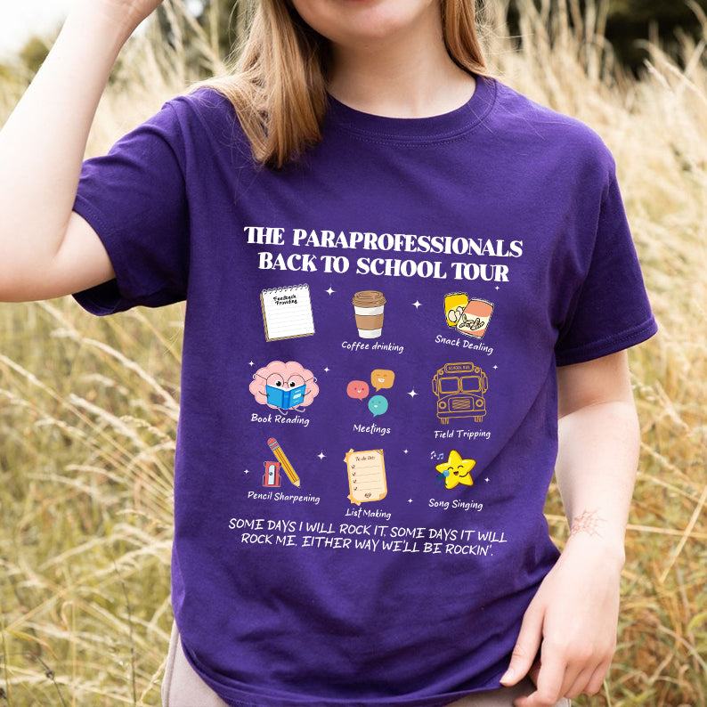 Petthouse | The Paraprofessional Back To School Tour Shirt, Back To School Shirt Gift, Para Squad