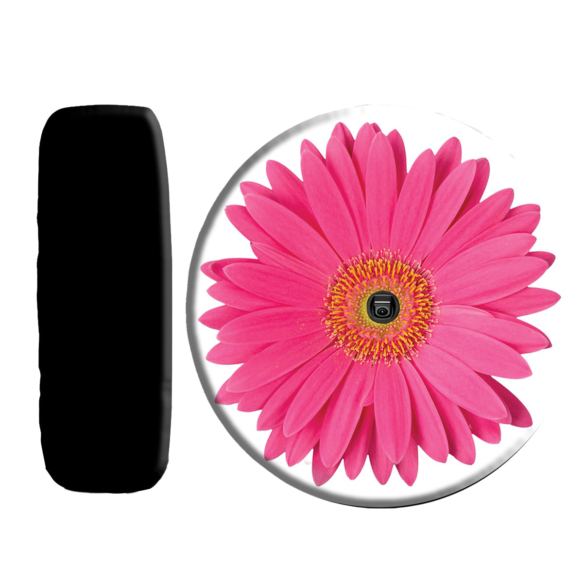 Petthouse | Tire Cover Pink Gerber Daisy Spare Tire Cover Dust Proof Waterproof Wheel Tire Cover Fit Trailer