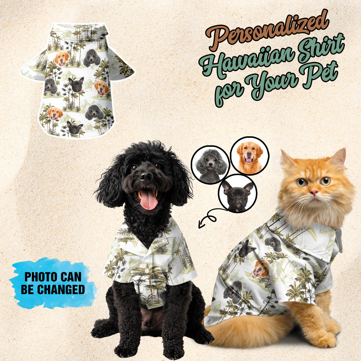 Petthouse | Custom Face Hawaiian Shirts Men Hawaiian Button Up Shirts, Summer Gifts Family