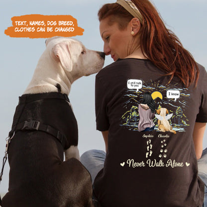 Petthouse | Personalized Memorial Dog Shirt, Dog Memorial Gift, Dog In Heaven, Loss Of Dog Sympathy