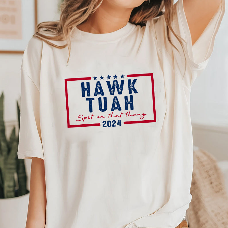 Petthouse | Hawk Tuah Spit On That Thang Shirt, Funny Trendy Tees, Hawk Tuah '24 T-shirt, Summer 24