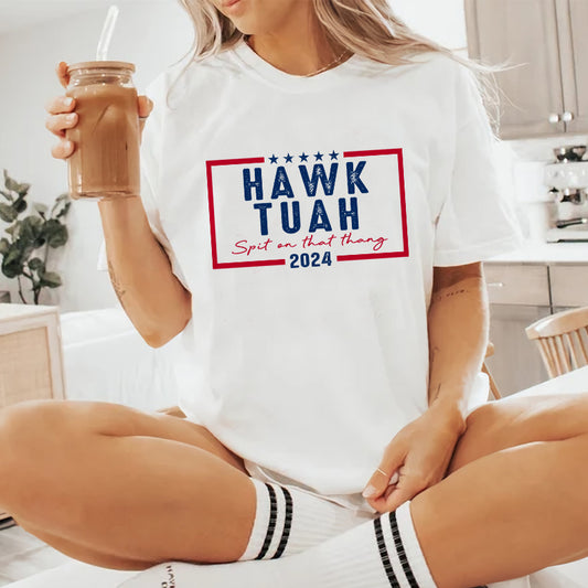 Petthouse | Hawk Tuah Spit On That Thang Shirt, Funny Trendy Tees, Hawk Tuah '24 T-shirt, Summer 24