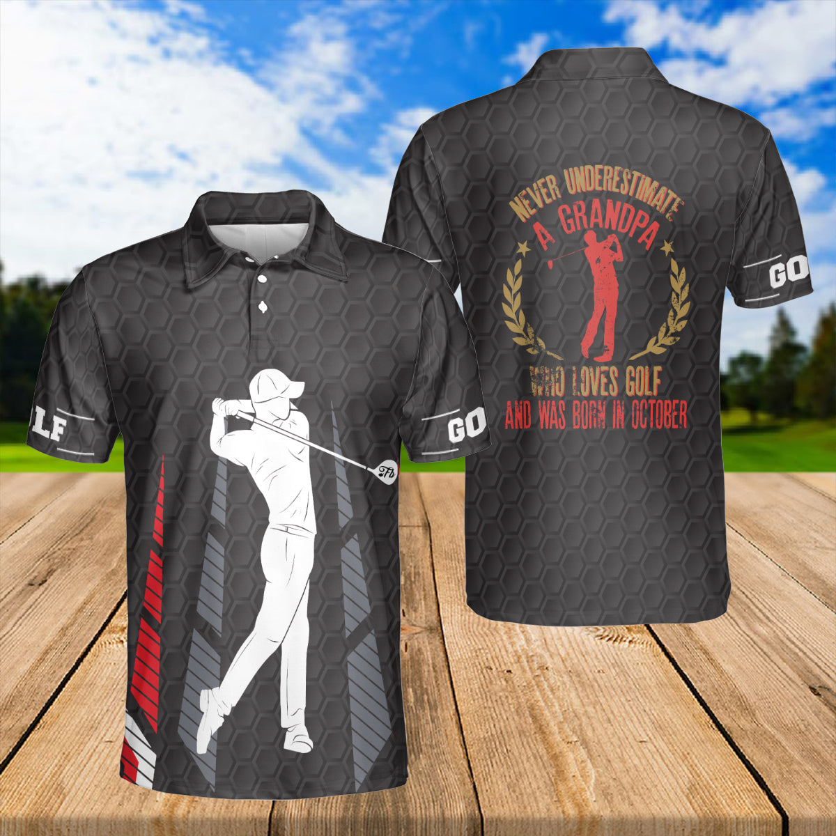 Petthouse | Golfer Lovers Unisex Polo Shirt, Golf Sport Shirt Gift For Golf Players Polo Shirt