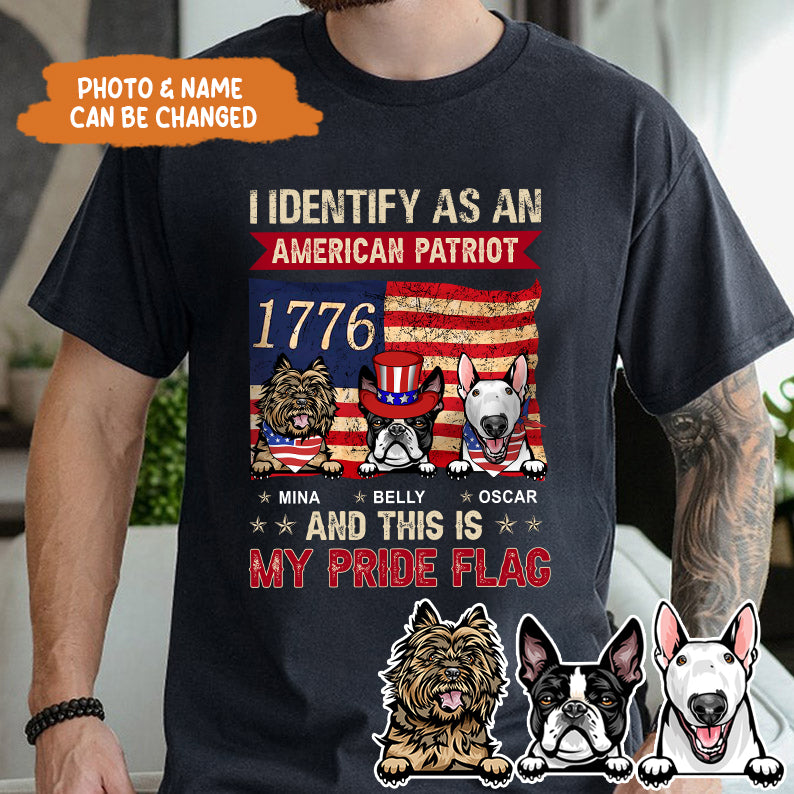 Petthouse | Personalized Dog 4th July Sound Of Freedom Dog T Shirt, Gift For Dog Lovers