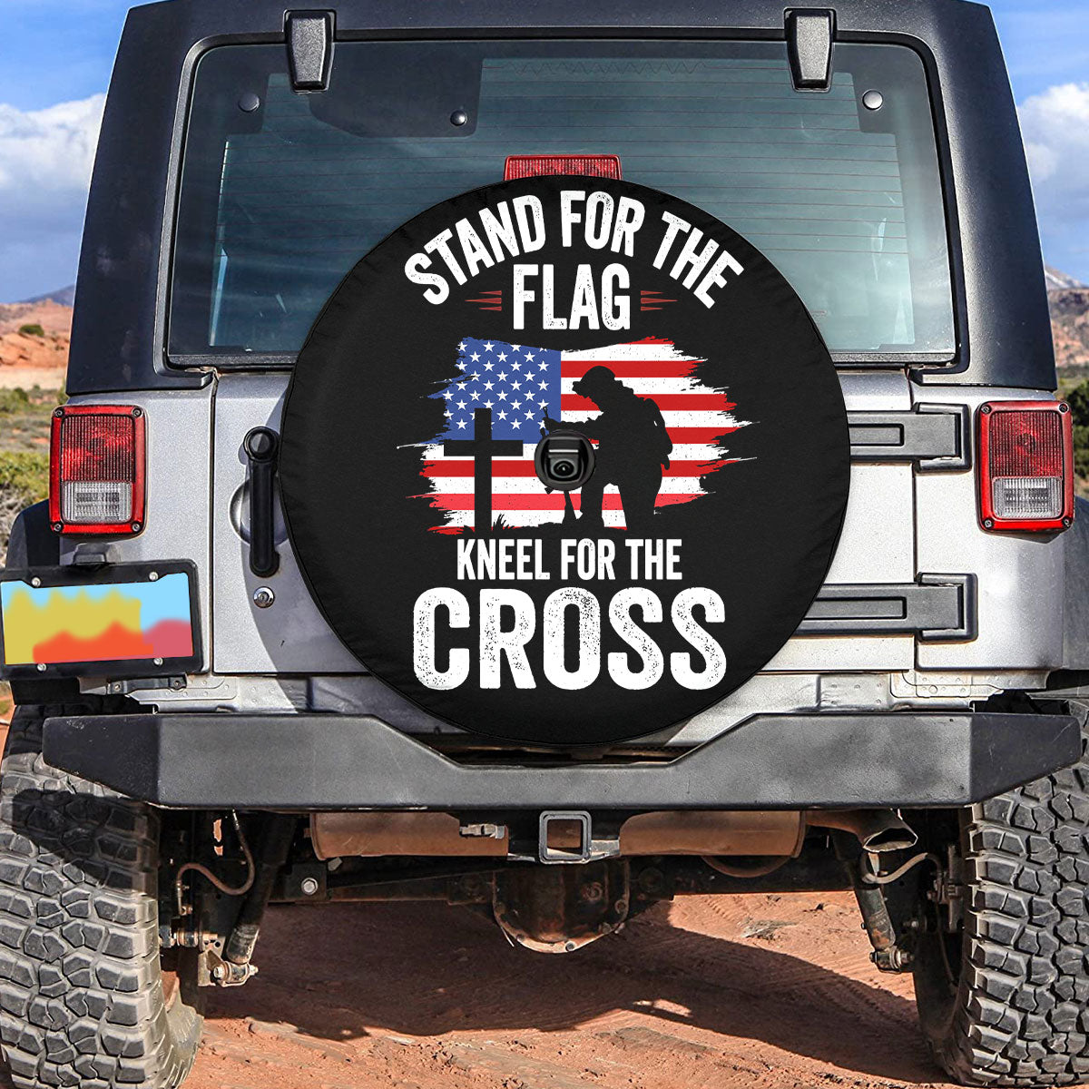 Petthouse | American Veteran Tire Protector Us Independence Day Camper Spare Tire Cover Gifts For Usa