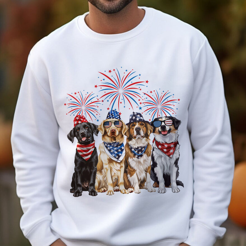 Petthouse | 4th Of July Dog Shirt, Dog Lover Gift, Fourth Of July Dog, Independence Day Shirt