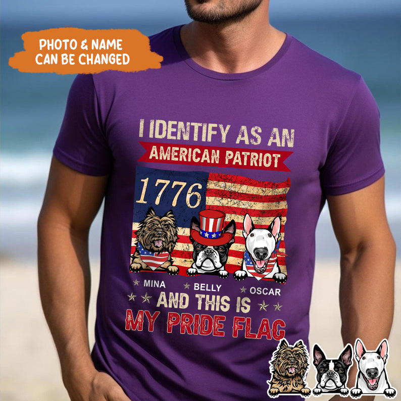 Petthouse | Personalized Dog 4th July Sound Of Freedom Dog T Shirt, Gift For Dog Lovers