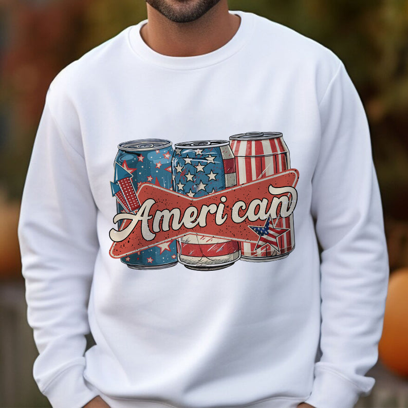 Petthouse | Ameri Can 4th Of July Shirt, Patriotic America Shirt, Us Flag American 4th Of July Tshirt