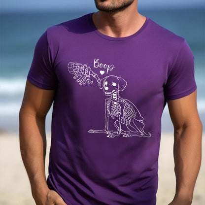 Petthouse | Dog Skeleton Halloween Shirt, Funny Dog Shirt, Dog Lover Gifts, Dog Mom Shirt, Spooky Dog