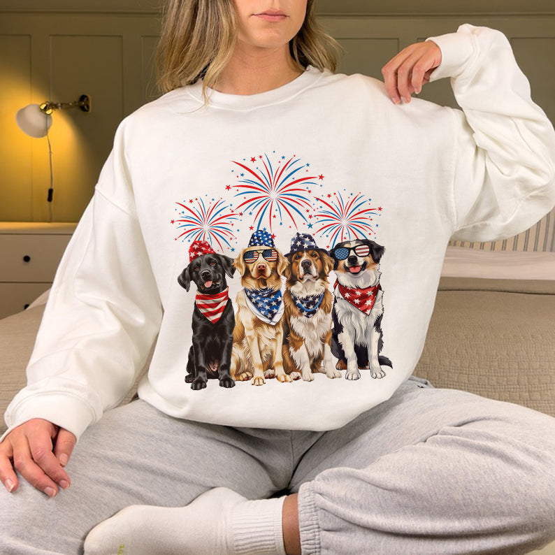 Petthouse | 4th Of July Dog Shirt, Dog Lover Gift, Fourth Of July Dog, Independence Day Shirt