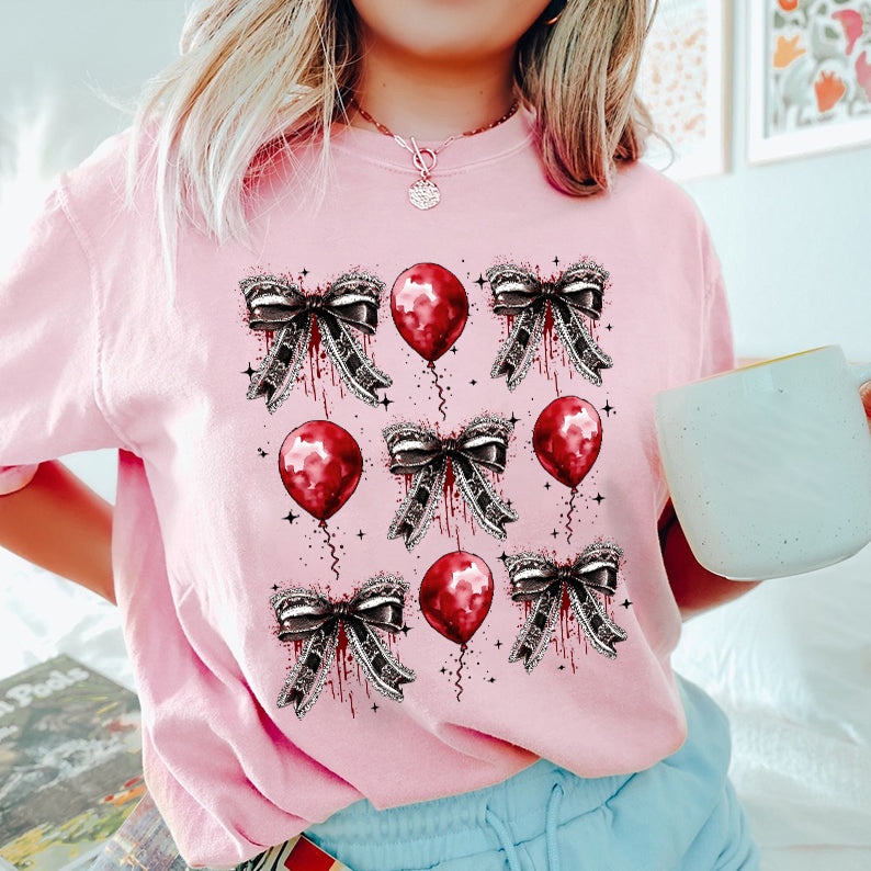 Petthouse | Halloween Horror Shirt, Coquette Bow Halloween Shirt, Halloween Shirt, Spooky Season