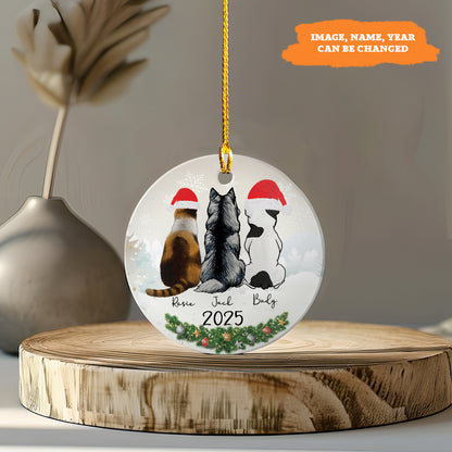 Petthouse | Custom Dogs Ornaments, Cats Ornaments, Xmas Tree Ornament, Christmas Ornament, Cat Dog Ornament