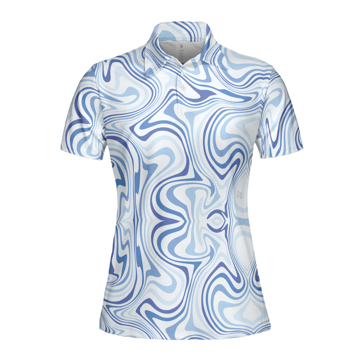 Petthouse | Customized Ceramic Pattern Hologram Women's Polo Shirts Golfing Lover Golfer Gift