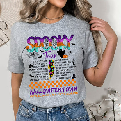 Petthouse | Spooky Tour Halloween Shirt, Halloween Tour, Ghosts Boo, Spooky Halloween Vibes