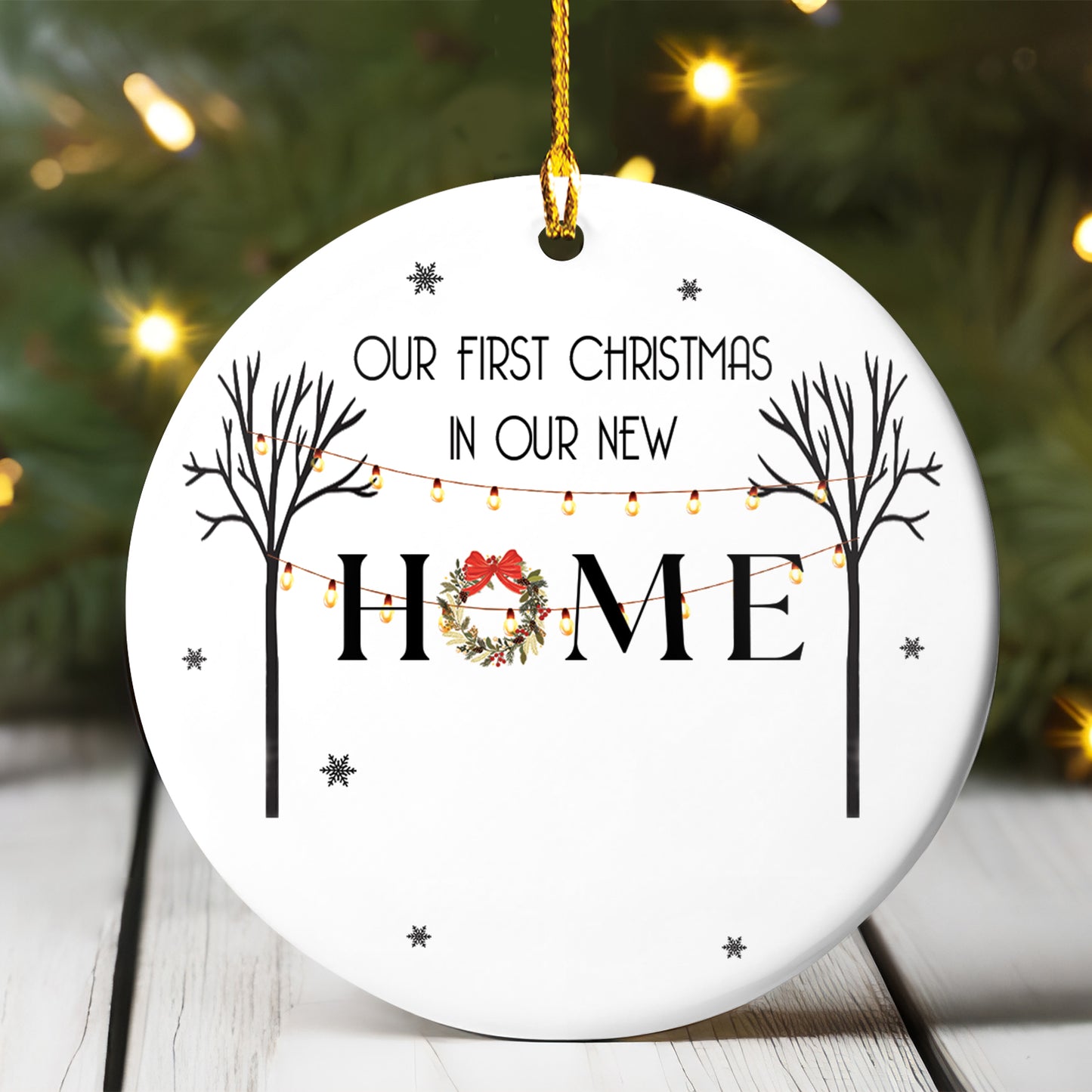 Petthouse | Personalized First Home Ornament 2025, New Home Ornament, Housewarming Gift, Christmas Gift