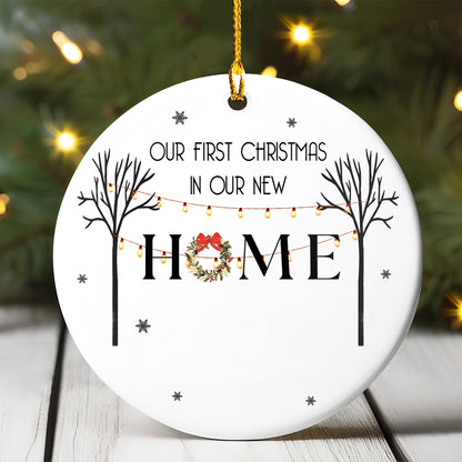 Petthouse | Personalized First Home Ornament 2025, New Home Ornament, Housewarming Gift, Christmas Gift