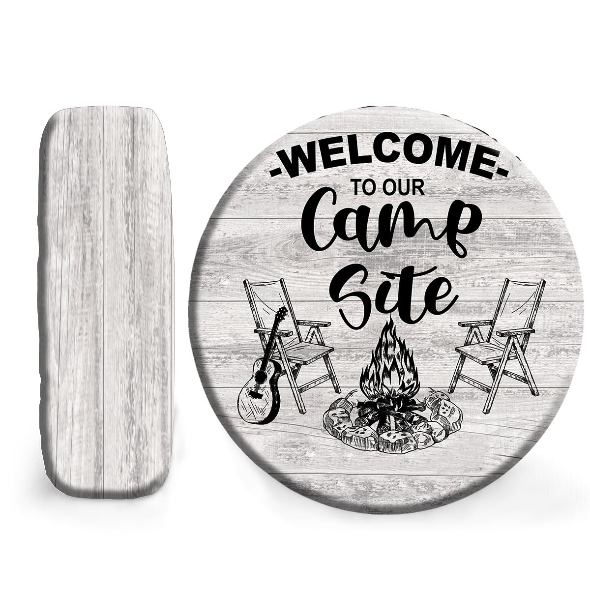 Petthouse | Personalized Spare Tire Cover Camping Family Tire Protector Welcome To Our Campsite Family