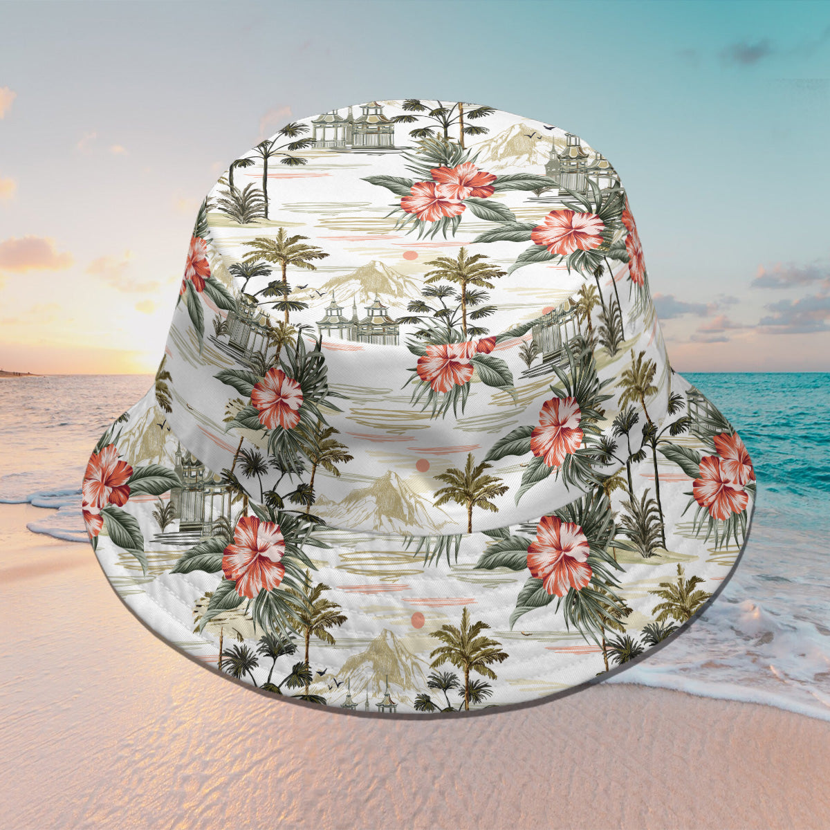 Petthouse | Personalize Face Tropical Flower Hawaiian Shirt, Funny Summer Party, Gift For Family