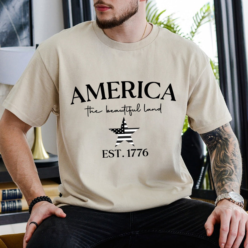 Petthouse | Independence Day Shirt, America The Beautiful Shirt, American 1776 Shirt, 4th Of July Shirt