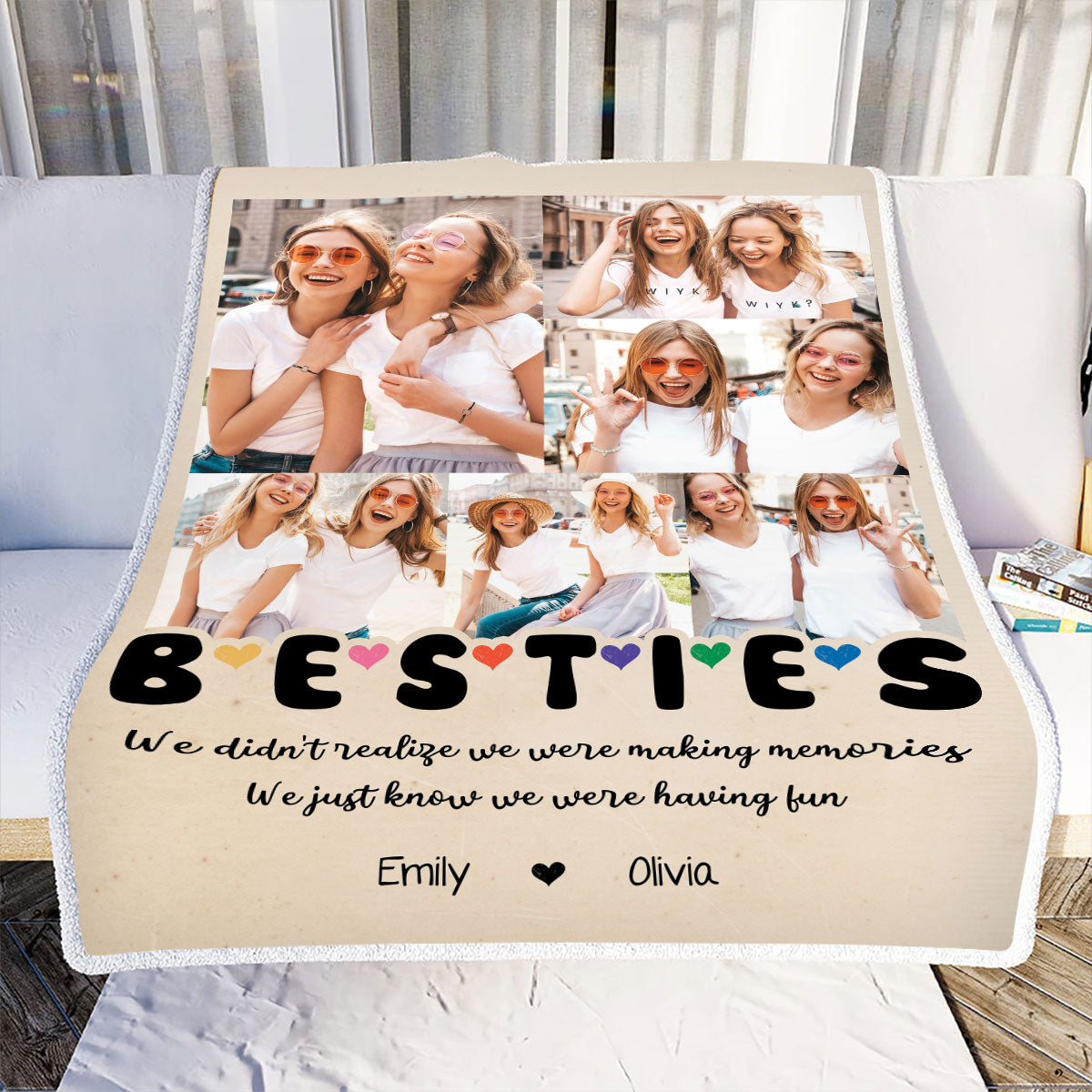 Petthouse | Customized Fleece Blanket To Grow An Old Friend, Spiritual Gifts For Bestie, Long Distance Friendship Gifts