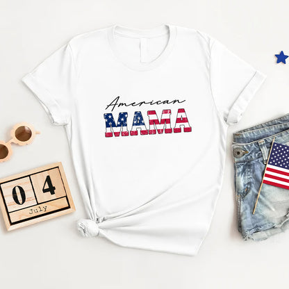 Petthouse | Usa Mama Shirt, 4th Of July Shirt, America Shirt, Patriotic Shirt, Gift For Mom