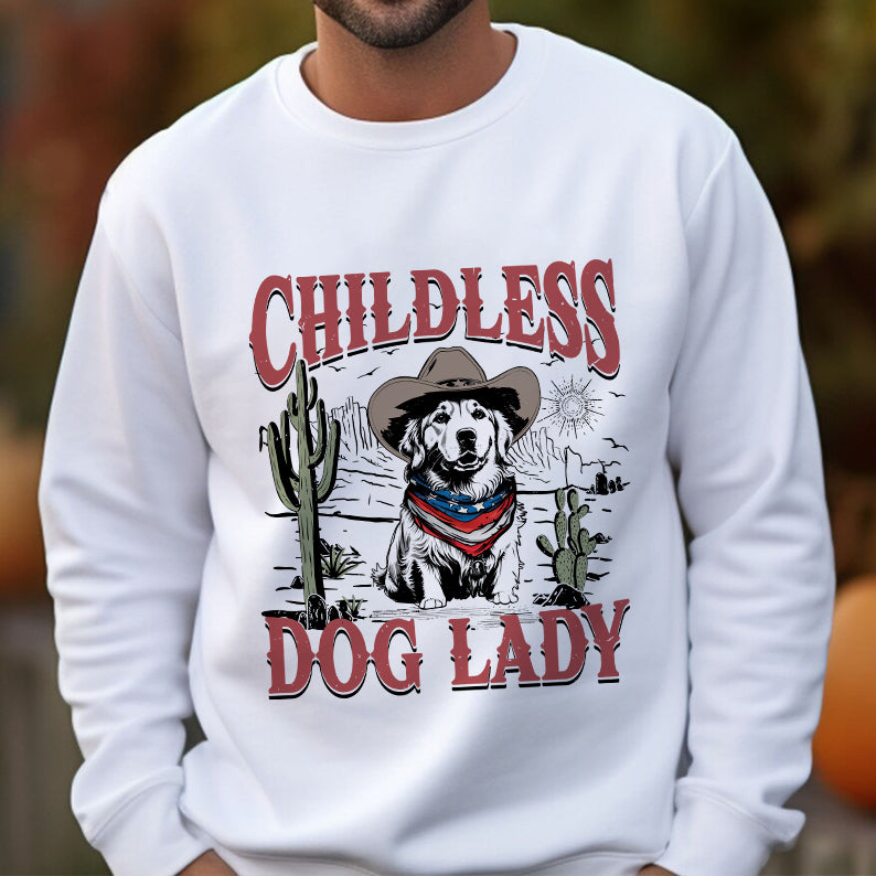 Petthouse | Childless Dog Lady Shirt, 2024 Childless Dog Women Shirt, Womens Power, Gift For Dog Loves