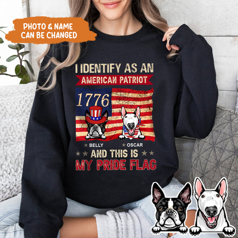 Petthouse | Personalized Dog 4th July Sound Of Freedom Dog T Shirt, Gift For Dog Lovers