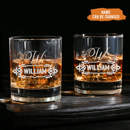 Petthouse | Personalized Etched Whiskey Glass, Cocktail Cup, Happy Birthday Gift Idea For Dad