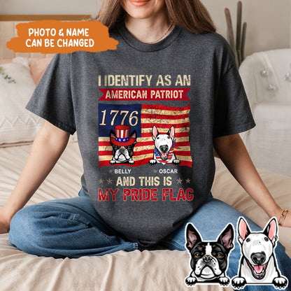 Petthouse | Personalized Dog 4th July Sound Of Freedom Dog T Shirt, Gift For Dog Lovers