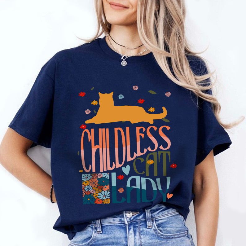 Petthouse | Childless Cat Lady Shirt, Madam Power, Girl Power 2024, Childless Cat Ladies Social Club