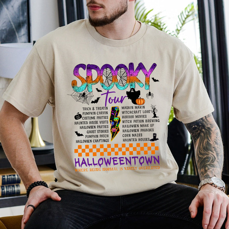 Petthouse | Spooky Tour Halloween Shirt, Halloween Tour, Ghosts Boo, Spooky Halloween Vibes