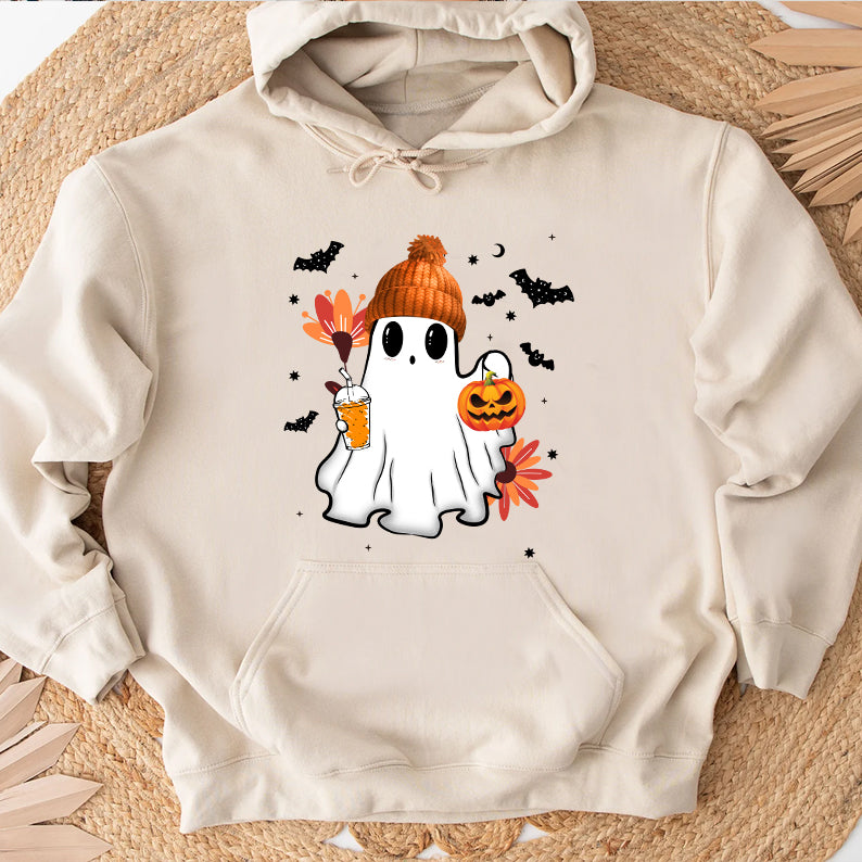 Petthouse | Halloween Ghost Shirt, Cute Ghost Shirt, Womens Halloween Shirt, Spooky Season Shirt