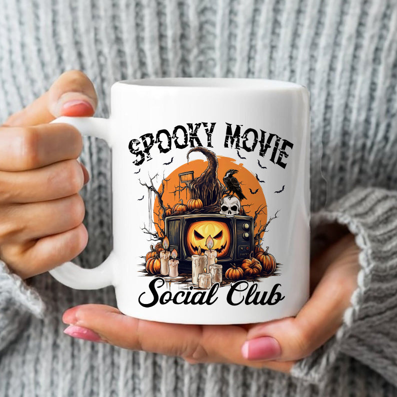 Petthouse | Spooky Movie Social Club Shirt, Funny Halloween Social Club, Spooky Season Horror Movie