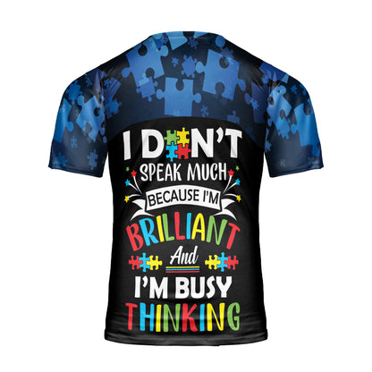 Petthouse | Autism Puzzles Men Casual Shirt Autism Awareness Novelty Tshirt Autism Support Shirt For Men Autism