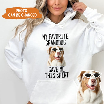 Petthouse | Custom My Favorite Granddog Dog Dad Shirt, Father's Day Gift, Best Dog Grandma Tee