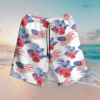 Petthouse | Custom Dog Hawaiian Shirt, Dog 4th Of July Independence Day, Dog Tropical Style Shirt