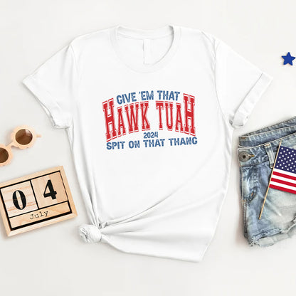 Petthouse | Hawk Tuah Funny Shirt, Hawk Tuah Spit On That Hang Shirt, Hawk Tuah Funny Tee, Humor Tee