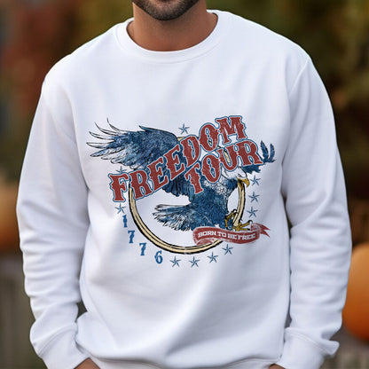 Petthouse | Freedom Tour 1776 T-shirt, Eagle 4th Of July Shirt, Freedom Shirt, Independence Day