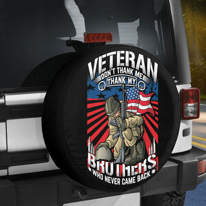 Petthouse | American Veteran Memorial Day Spare Tire Cover Veteran Soldier Army Military Car Accessories Truck Decor