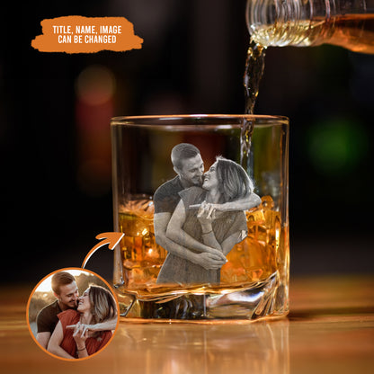 Petthouse | Custom Congrats On Being My Husband Whiskey Glass, Anniversary Gift For Husband Wife