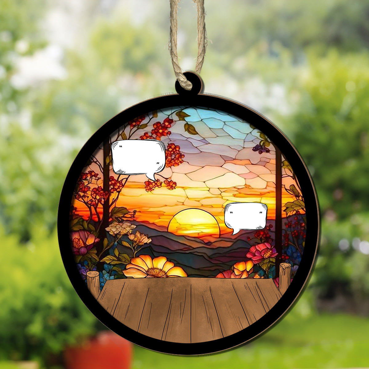 Petthouse | Personalized Memorial Dog Suncatcher, Memorial Gift For Dog Lovers, Loss Of Dog Sympathy