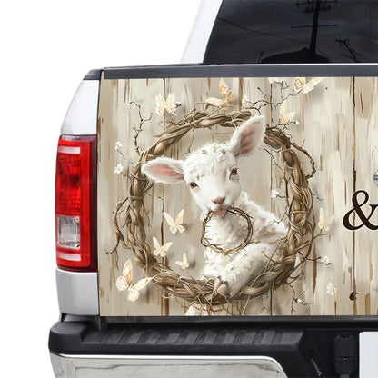 Petthouse | Lamb Of God Be Still And Know That I Am God Tailgate Wrap Decor Car