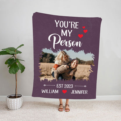 Petthouse | Customized Photo You Are The Best Thing Blanket For Couple, Fleece Blanket As Happy Valentines Day Gifts