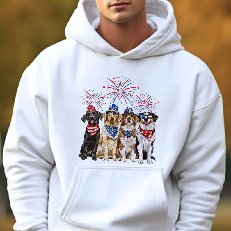 Petthouse | 4th Of July Dog Shirt, Dog Lover Gift, Fourth Of July Dog, Independence Day Shirt