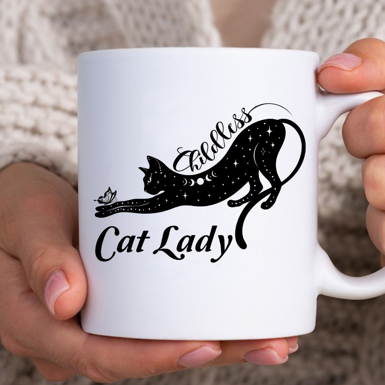 Petthouse | Childless Cat Lady Shirt For Woman, Cat Lady 2024 Shirt, Childless Cat Ladies, Black Cat