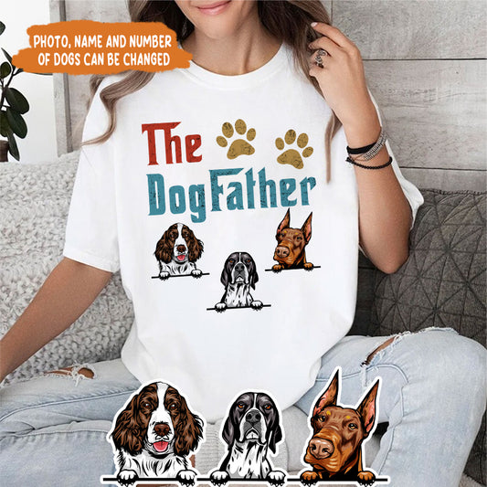 Petthouse | Custom Dog The Dog Father Shirt, Dog Dad Lovers Gift, Father's Day