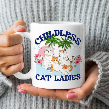 Petthouse | Childless Cat Ladies Shirt, Childless Cat Lady, Cat Ladies Coconut Tree, Comma La America